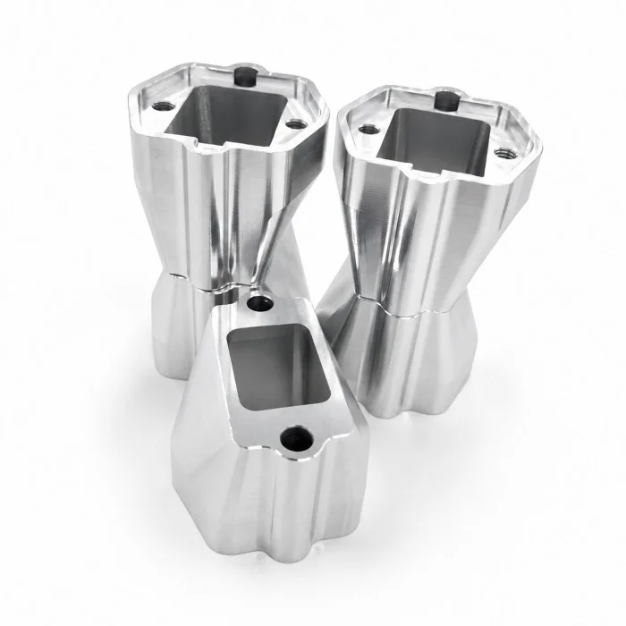 Boîtier de connecteur creux usiné CNC